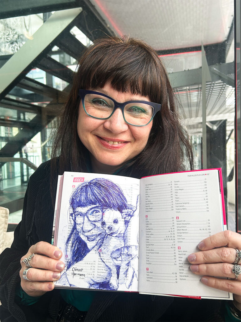 Chrixcel et son portrait