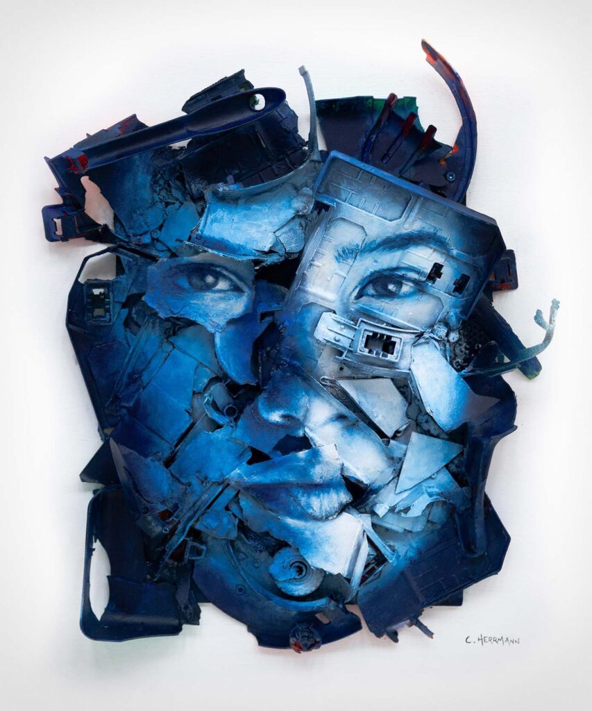 Titre: Submersion 4 / Dimensions: 43 x 52 cm