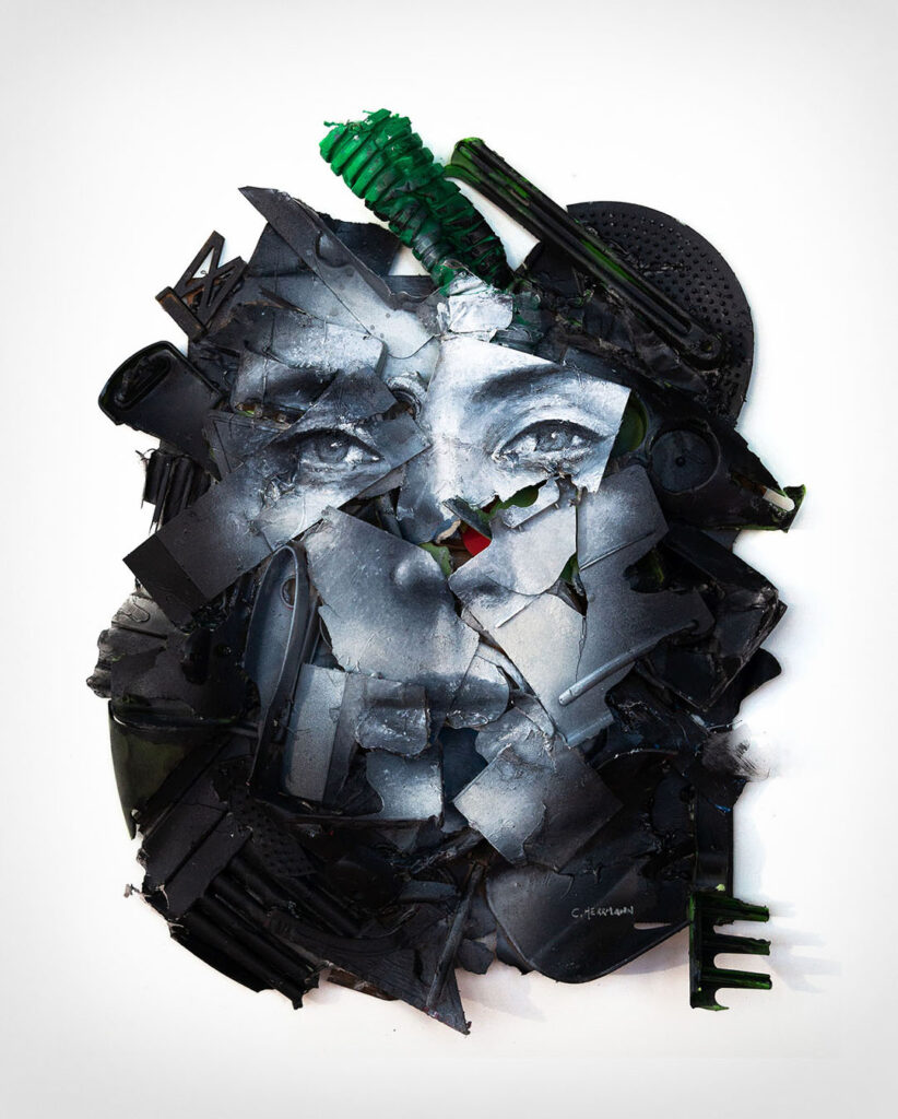 Titre: Submersion / Dimensions: 36 x 46 cm