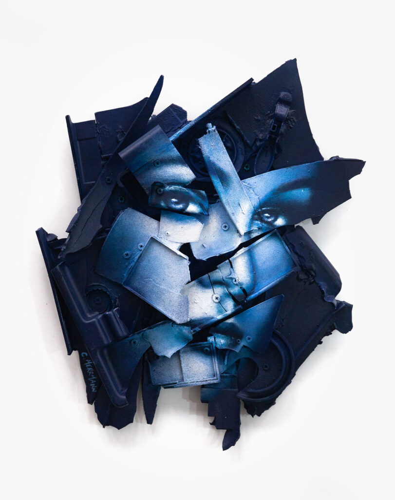 Titre: Strong balance / Dimensions: 31 x 37 cm (2025)