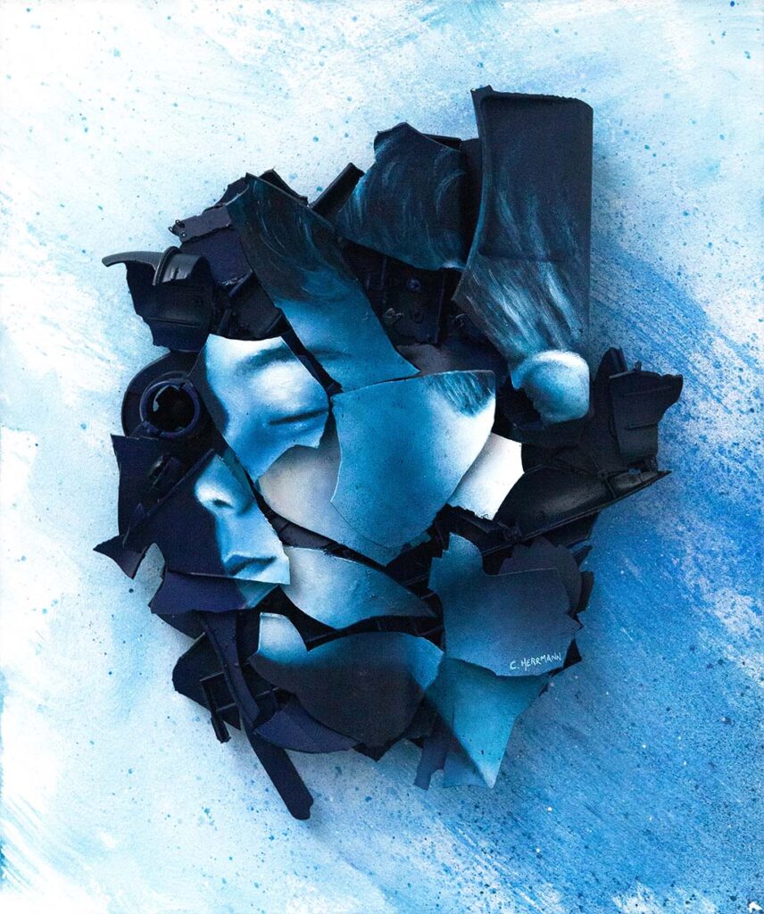 Titre: Arthur / Dimensions: 50 x 61 cm (2025)