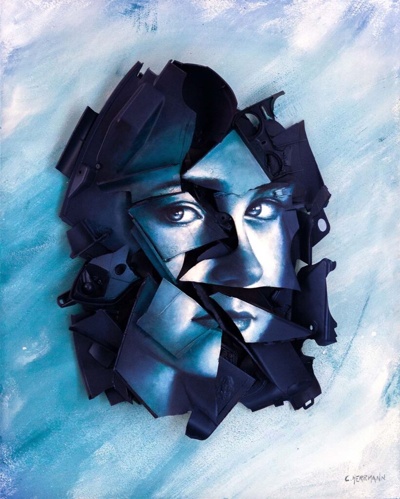 Titre: Unbreakable / Dimensions: 65 x 81 cm (2025)
